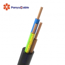 Oil-resistant PVC sheathed flexible cable
