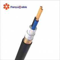 PVC insulated and flexible sheath shielded signal cable